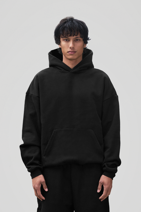 600 GSM 'Black' Core Hoodie