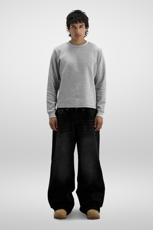 'Grey' Thermal Long Sleeve