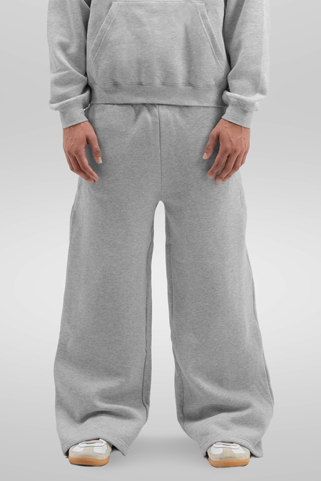 350 GSM 'Heather Grey' Baggy Sweatpants