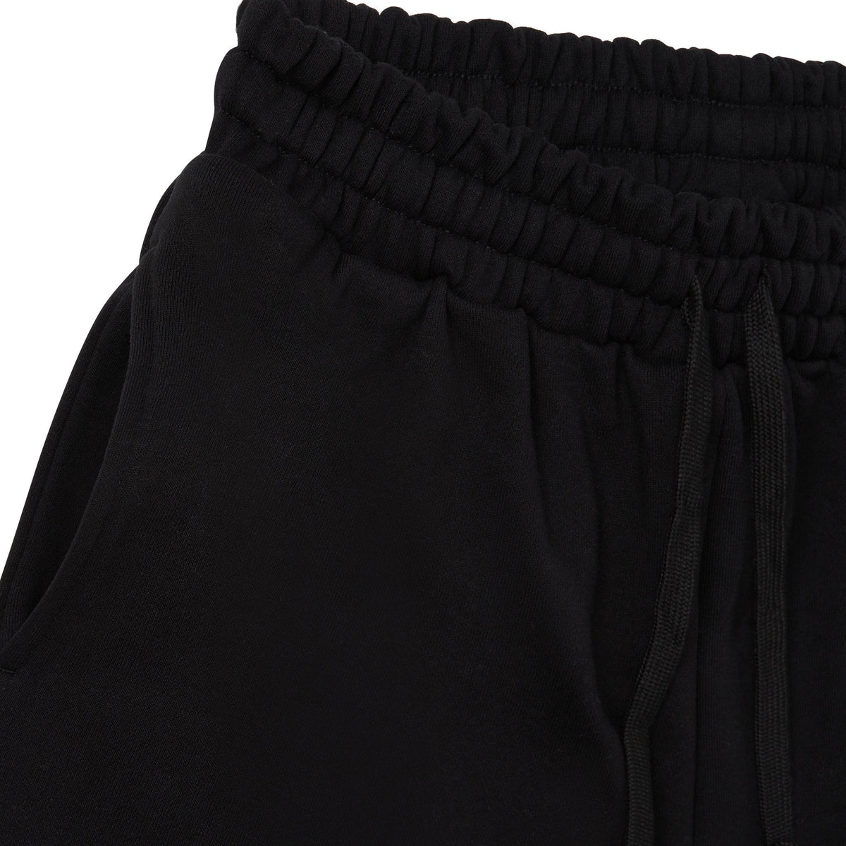 'Black' Baggy Sweat Shorts