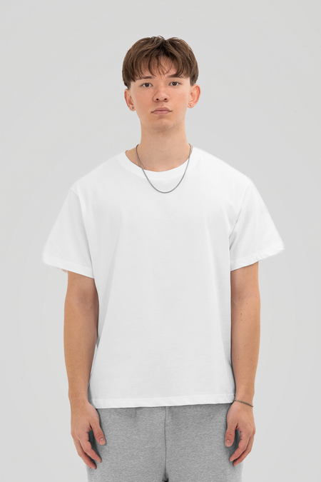 300 GSM 'White' Standard Tee