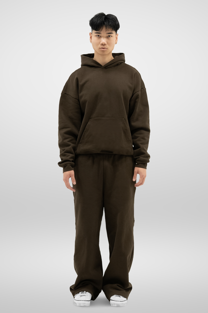 600 GSM 'Espresso' Core Hoodie