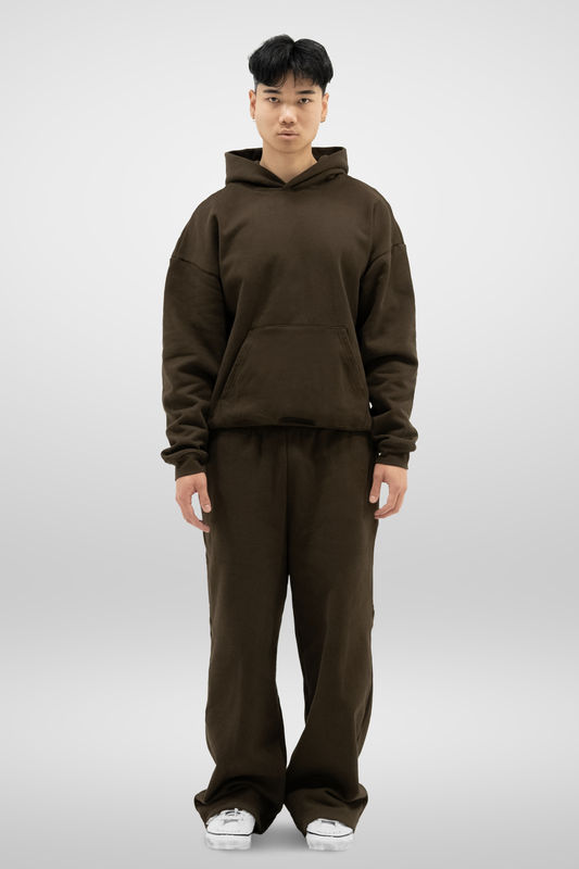 600 GSM 'Espresso' Core Hoodie