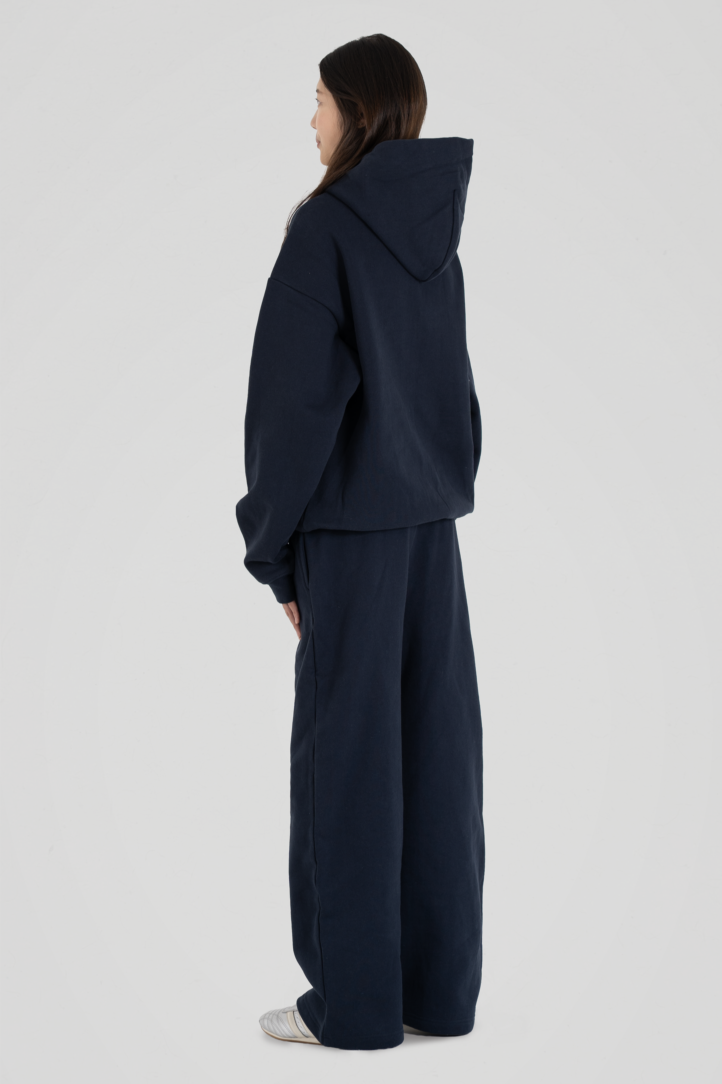 350 GSM 'Dark Navy' Fleece Sweatpants