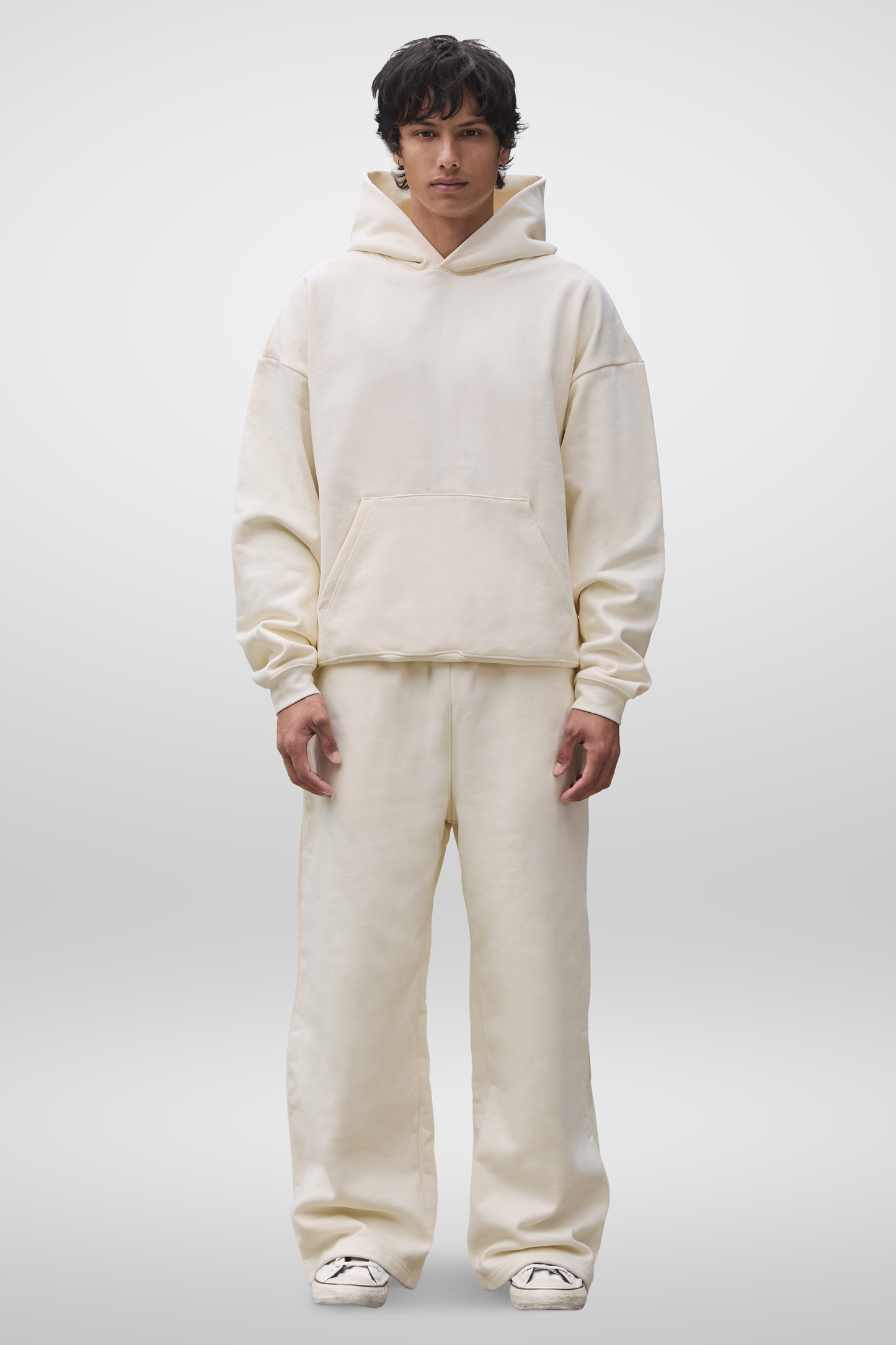 600 GSM 'Banana Milk' Core Hoodie