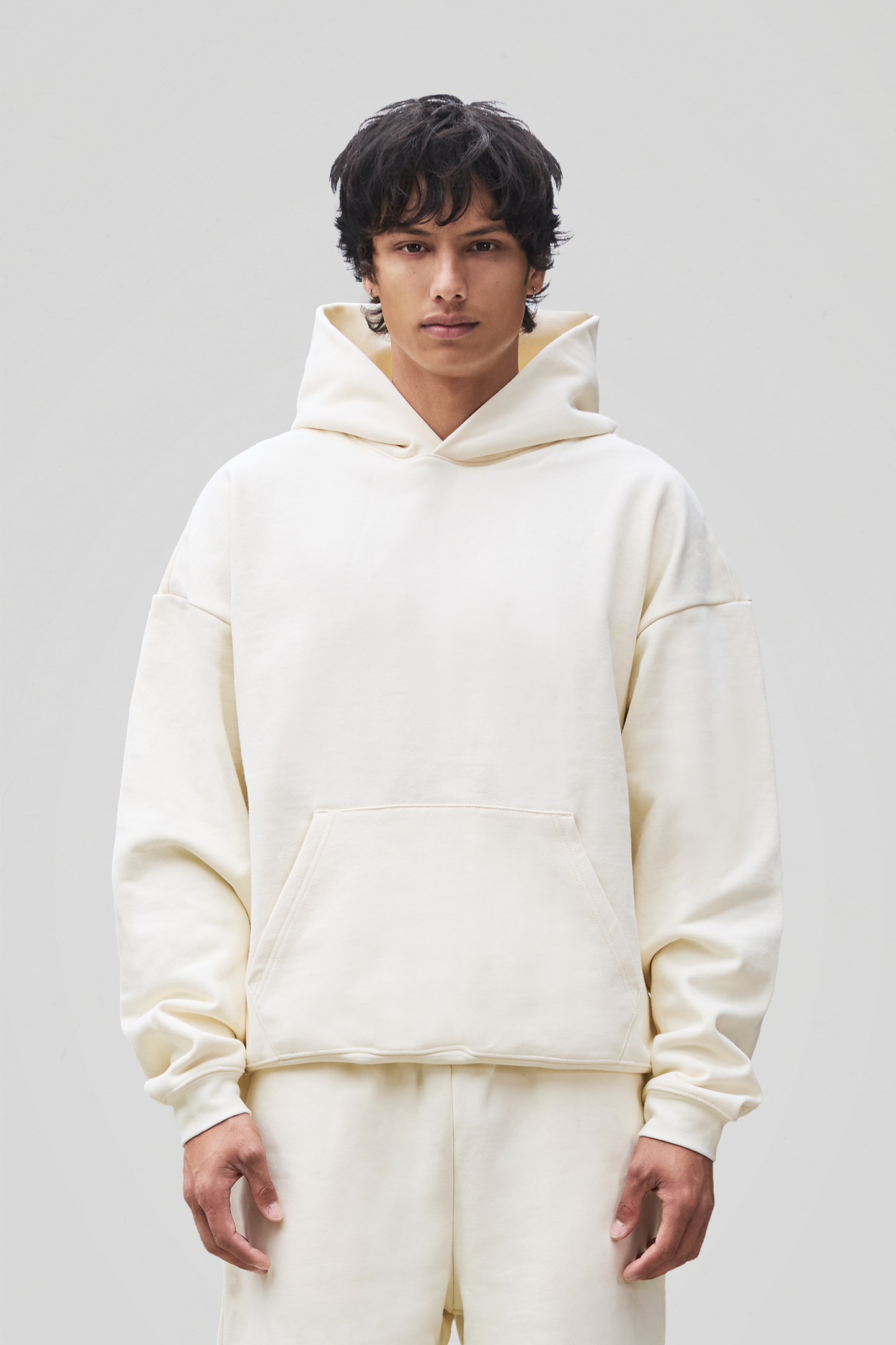 600 GSM 'Banana Milk' Core Hoodie