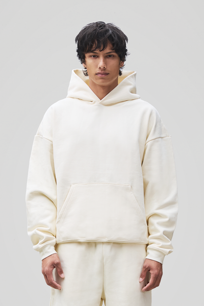 600 GSM 'Banana Milk' Core Hoodie