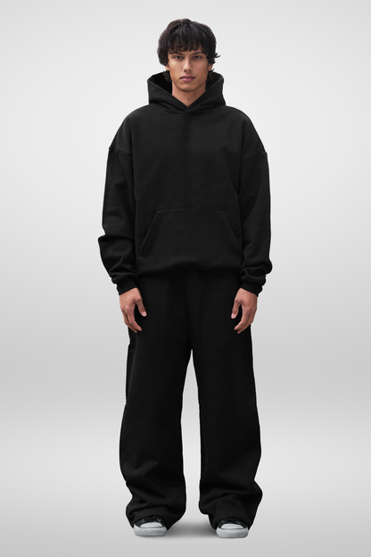 600 GSM 'Black' Core Hoodie