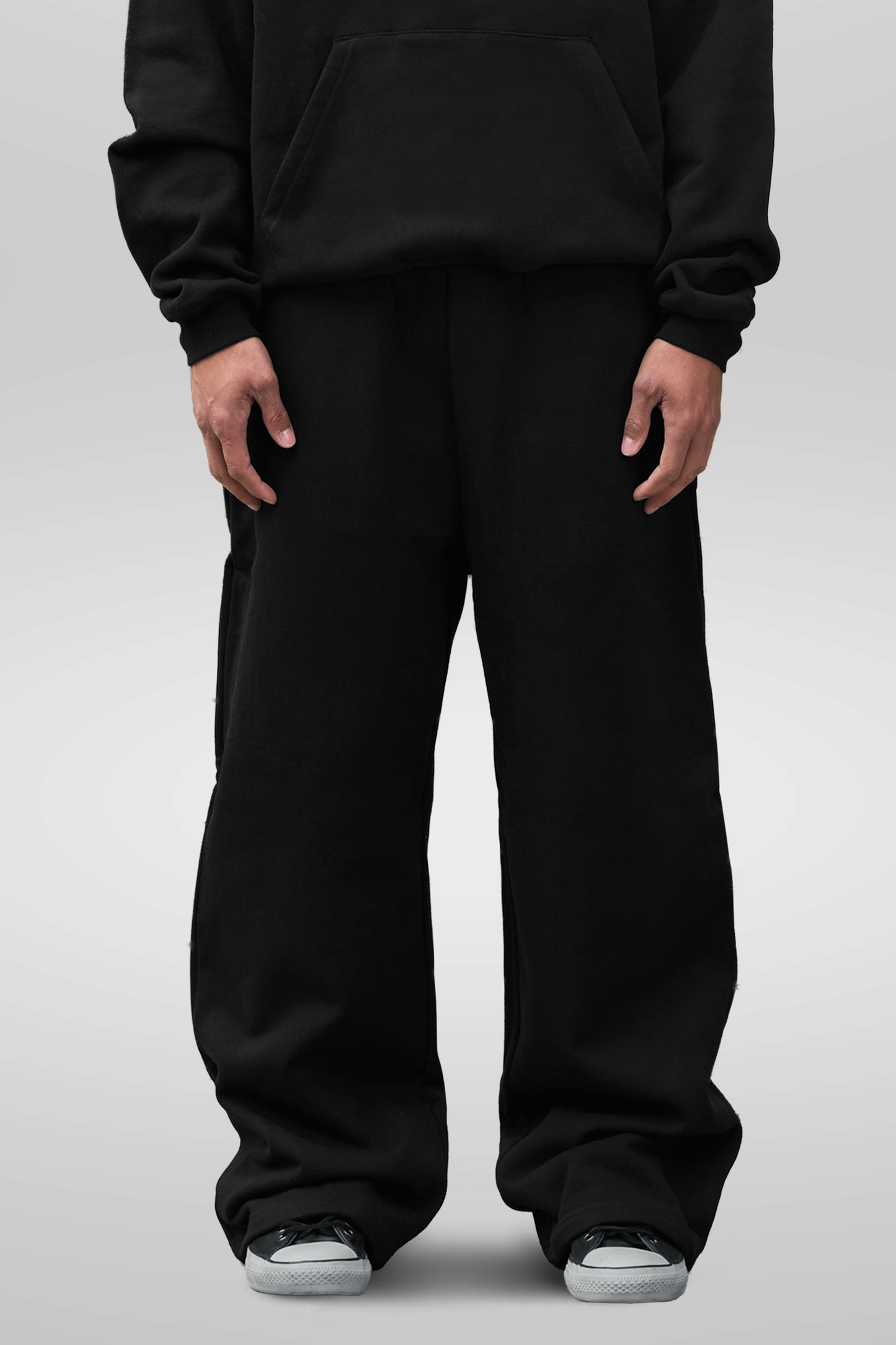 600 GSM 'Black' Core Sweatpants