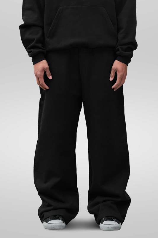 600 GSM 'Black' Core Sweatpants