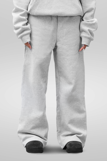 600 GSM 'Heather Grey' Core Sweatpants