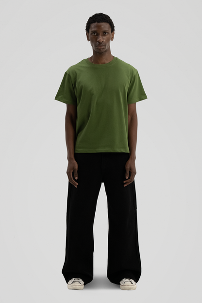 300 GSM 'Army Green' Standard Tee