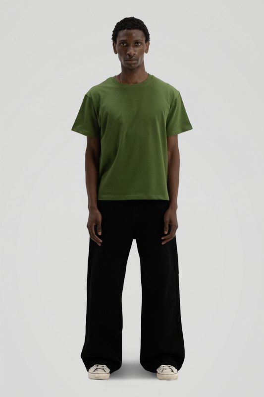 300 GSM 'Army Green' Standard Tee