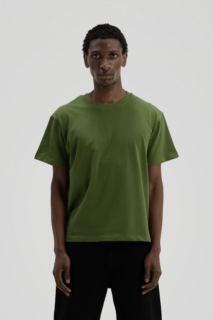 300 GSM 'Army Green' Standard Tee