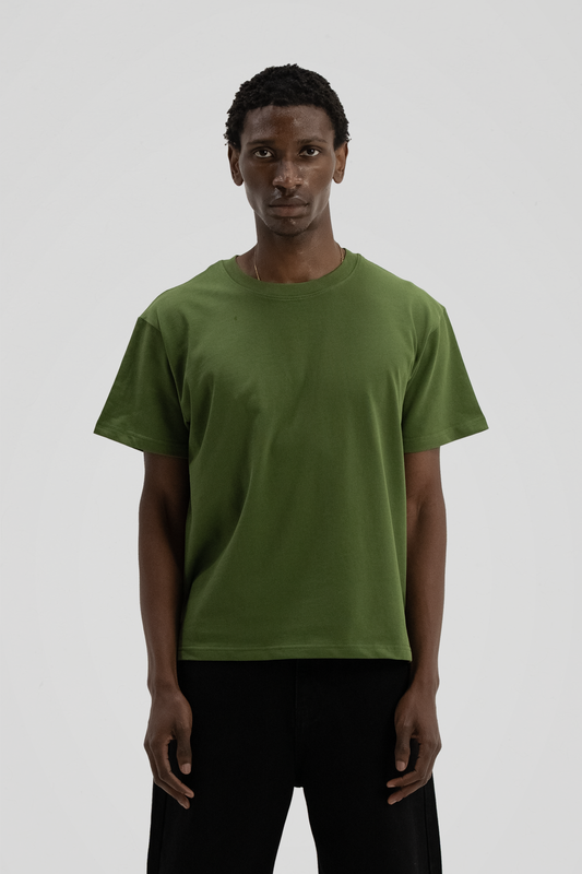300 GSM 'Army Green' Standard Tee