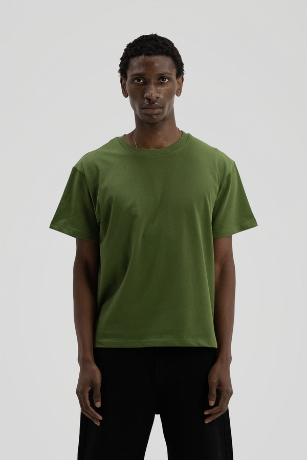 300 GSM 'Army Green' Standard Tee