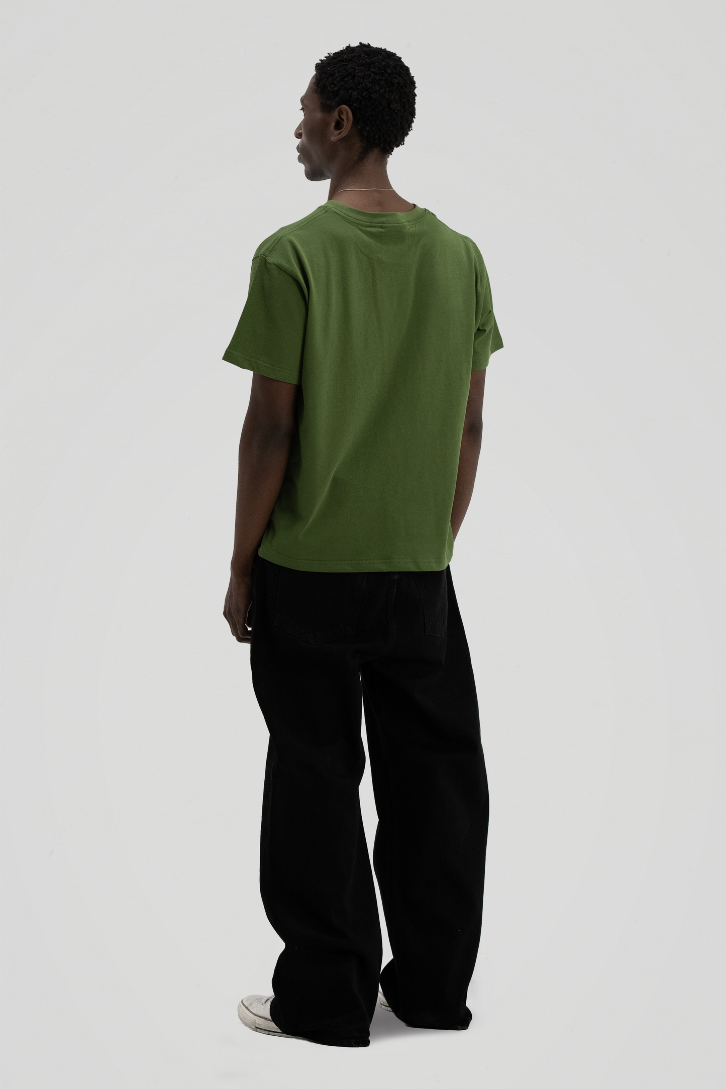 300 GSM 'Army Green' Standard Tee