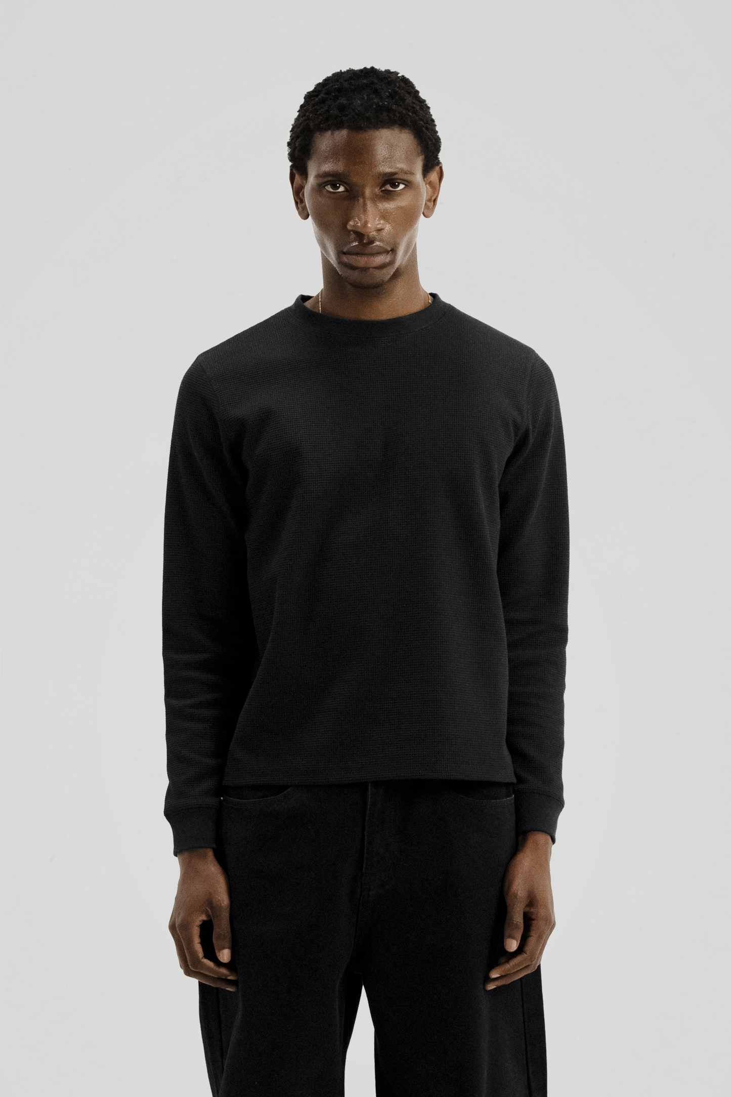 'Black' Thermal Long Sleeve