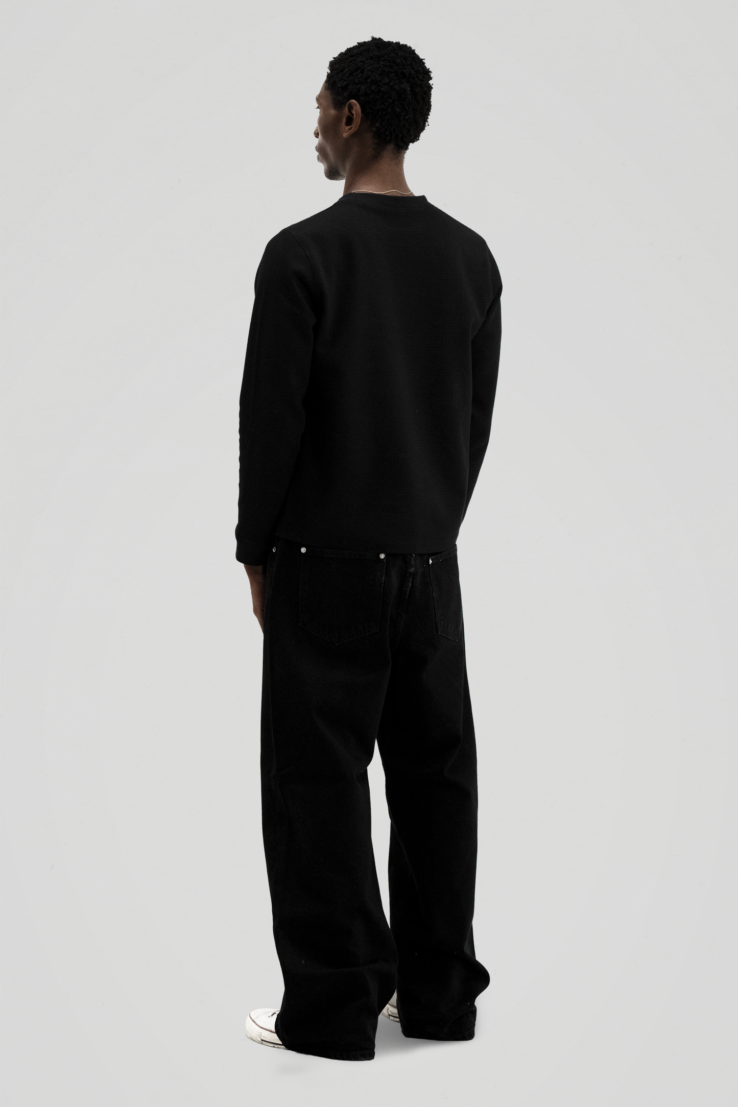 'Black' Thermal Long Sleeve