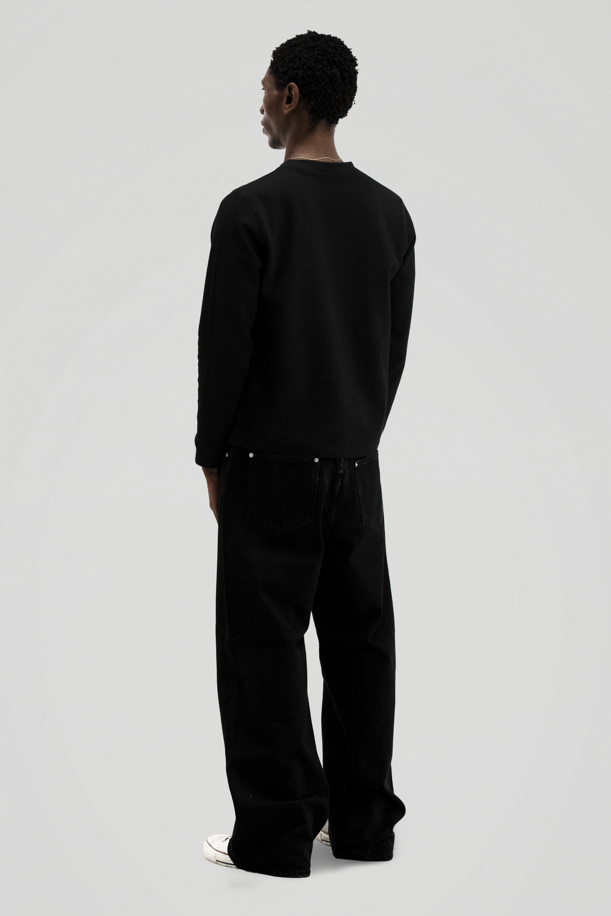 'Black' Thermal Long Sleeve