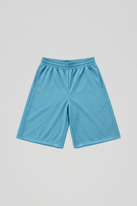 Carolina Blue Baggy Mesh Shorts