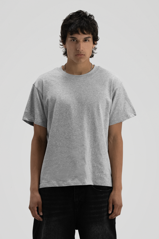 300 GSM 'Heather Grey' Standard Tee