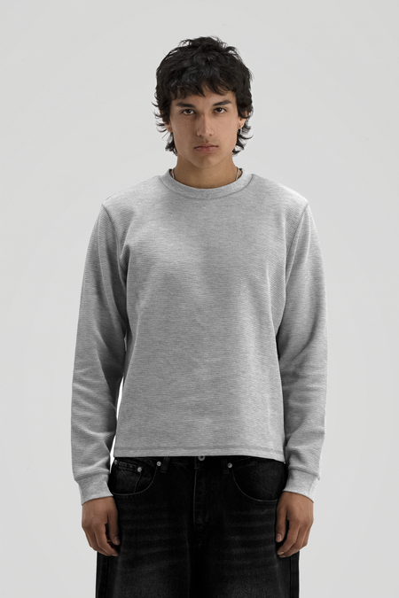 'Grey' Thermal Long Sleeve