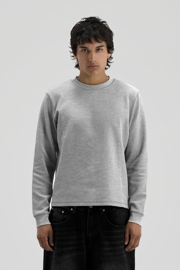 'Grey' Thermal Long Sleeve