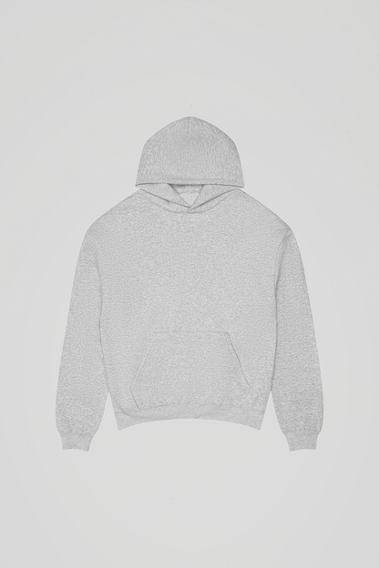 350 GSM 'Heather Grey' Classic Fit Hoodie