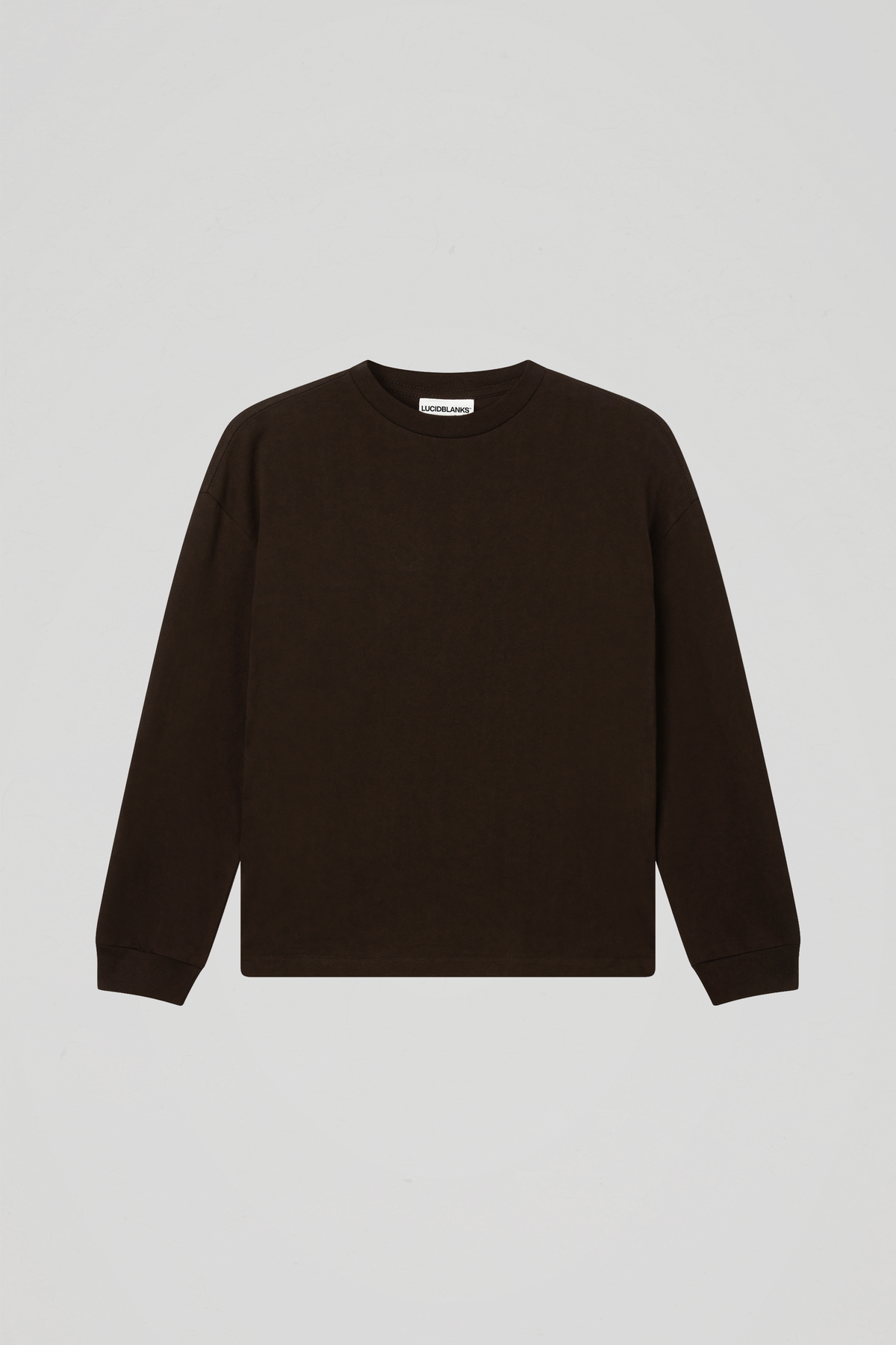 300 GSM 'Coffee' Long Sleeve Tee