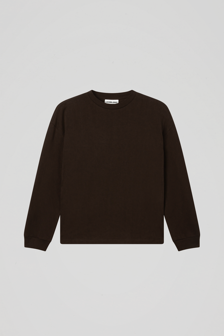 300 GSM 'Coffee' Long Sleeve Tee