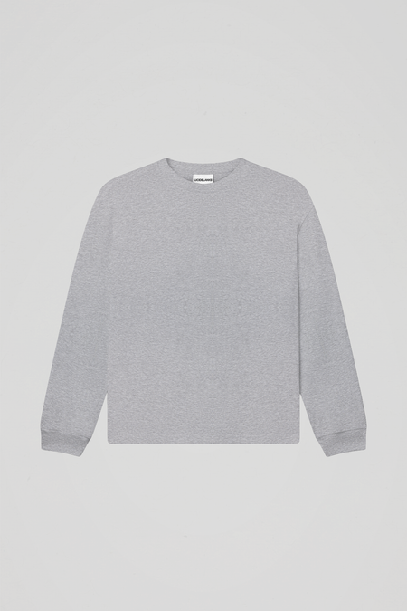 300 GSM 'Heather Grey' Long Sleeve Tee
