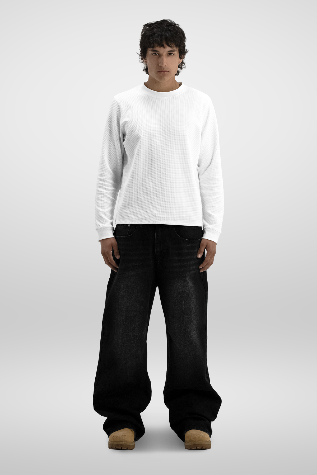 'White' Thermal Long Sleeve