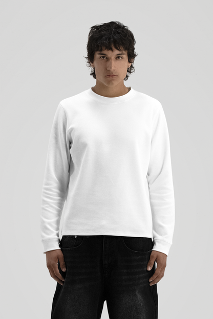 'White' Thermal Long Sleeve